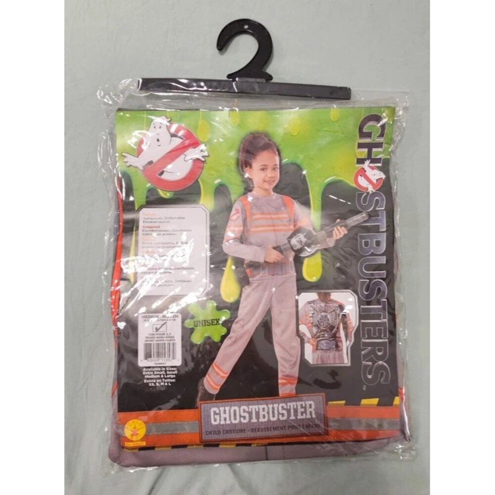 New size Medium 8-10 kids Rubie's Ghostbusters Child Value Costume